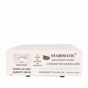 Stabimatic - Model SLIM AVR Input 130VAC  260 VAC  SF 500C